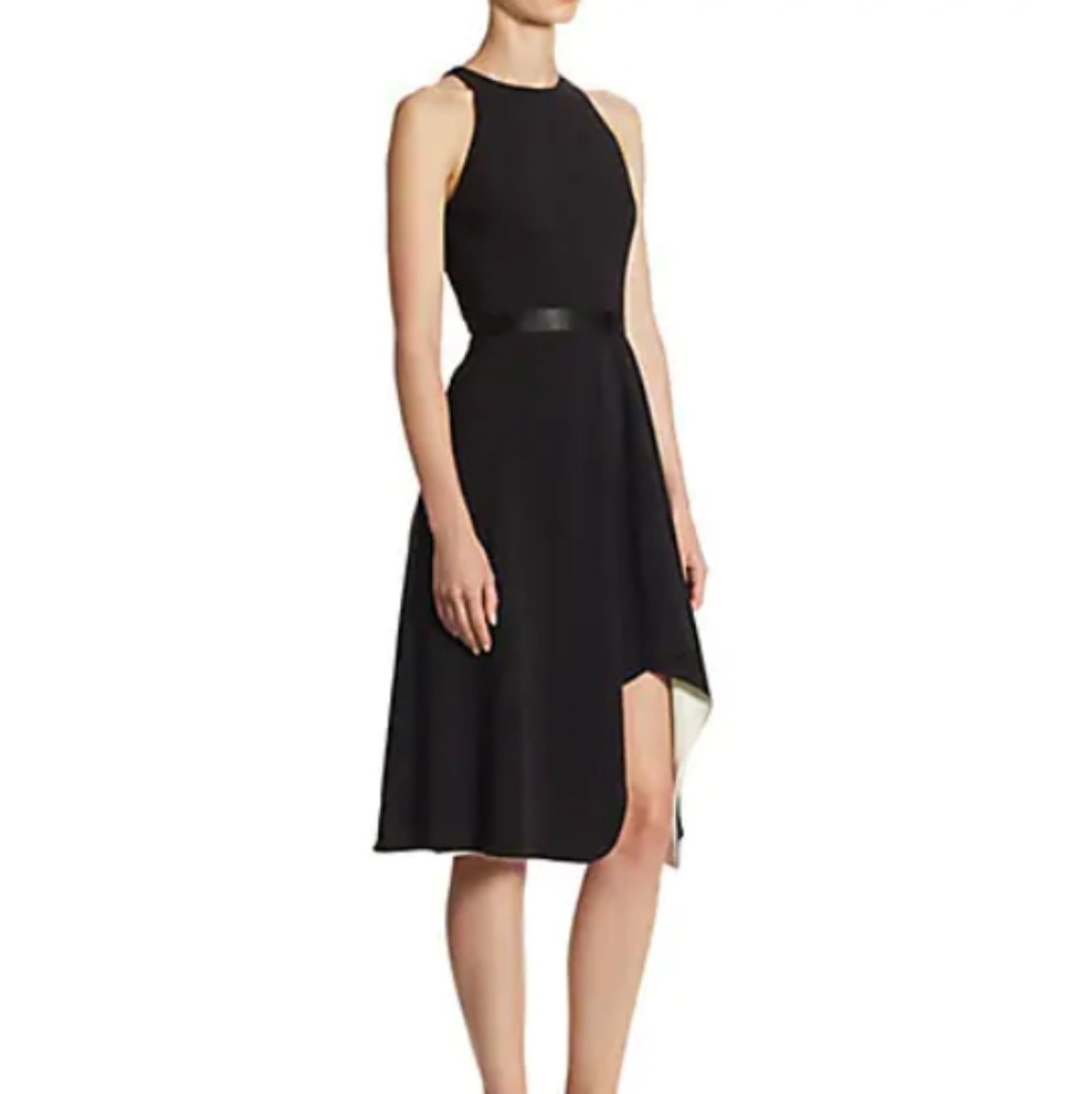 Halston Heritage asymmetrical dress